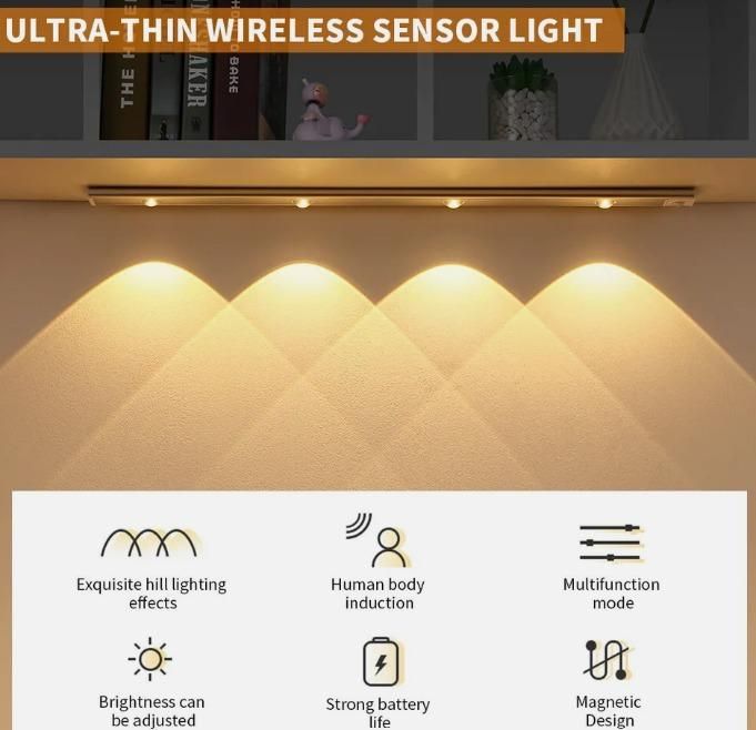 Rechargeable Cabinet Light